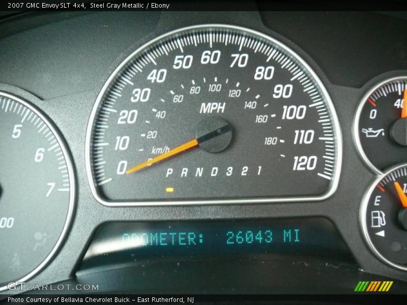 Steel Gray Metallic / Ebony 2007 GMC Envoy SLT 4x4