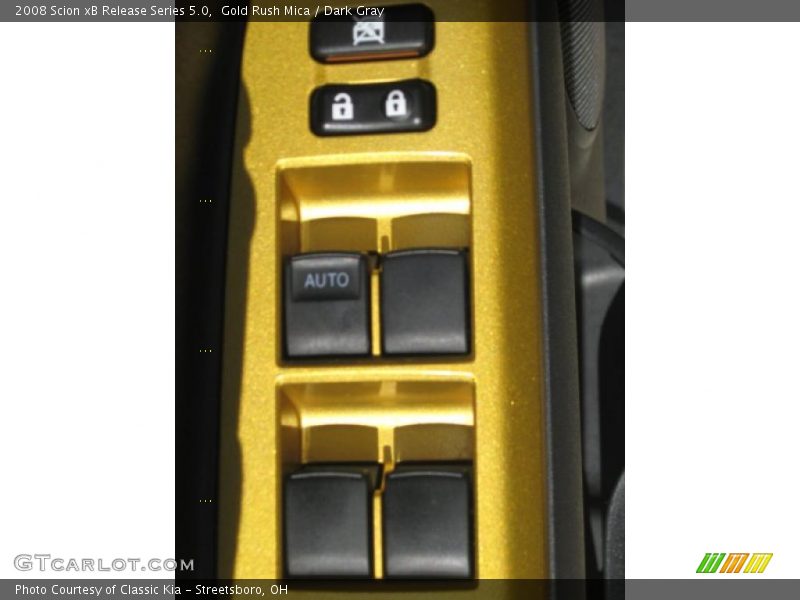 Gold Rush Mica / Dark Gray 2008 Scion xB Release Series 5.0