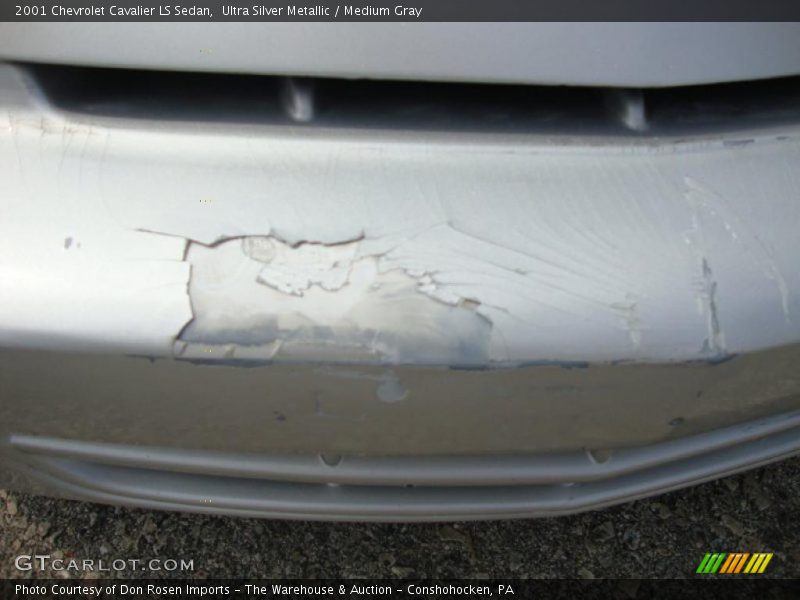 Ultra Silver Metallic / Medium Gray 2001 Chevrolet Cavalier LS Sedan