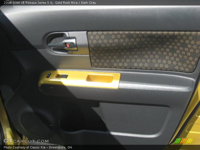 Gold Rush Mica / Dark Gray 2008 Scion xB Release Series 5.0