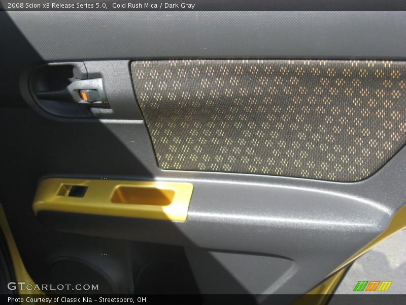 Gold Rush Mica / Dark Gray 2008 Scion xB Release Series 5.0