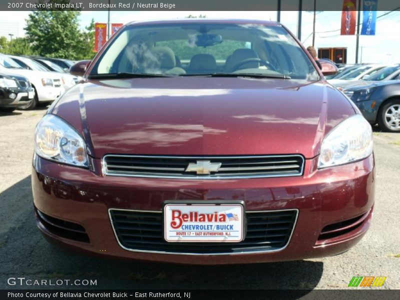 Bordeaux Red / Neutral Beige 2007 Chevrolet Impala LT