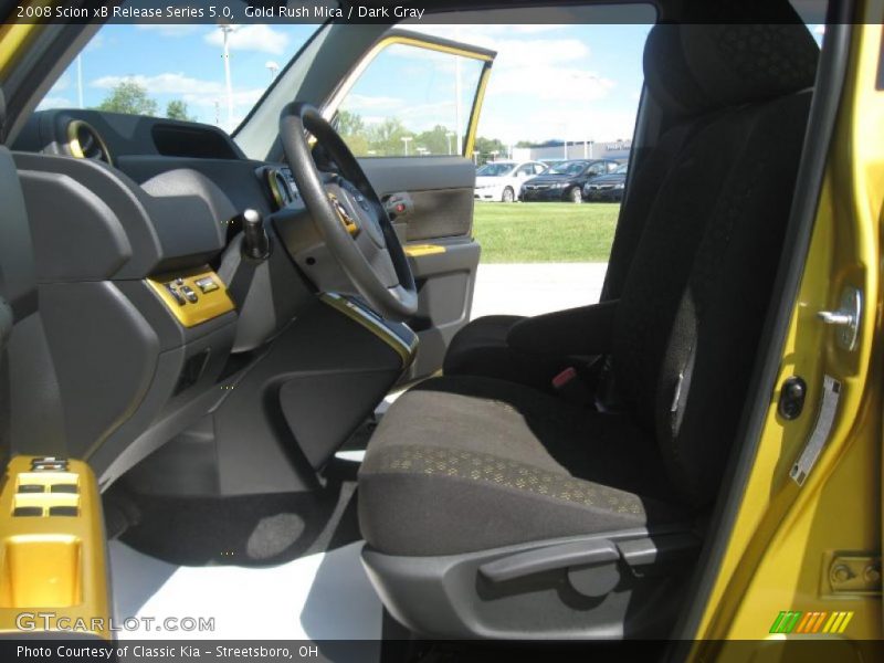 Gold Rush Mica / Dark Gray 2008 Scion xB Release Series 5.0