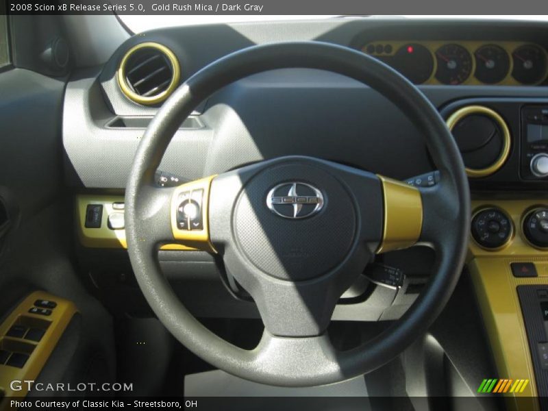 Gold Rush Mica / Dark Gray 2008 Scion xB Release Series 5.0