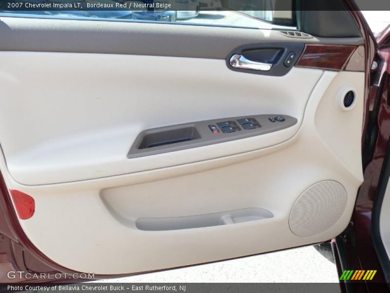 Bordeaux Red / Neutral Beige 2007 Chevrolet Impala LT