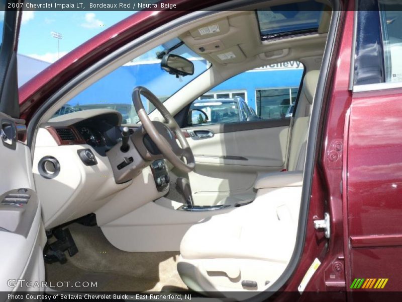 Bordeaux Red / Neutral Beige 2007 Chevrolet Impala LT