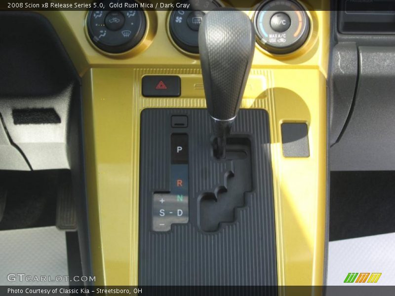 Gold Rush Mica / Dark Gray 2008 Scion xB Release Series 5.0