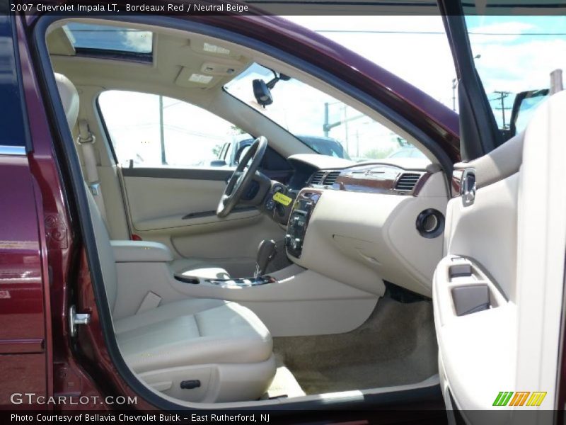 Bordeaux Red / Neutral Beige 2007 Chevrolet Impala LT