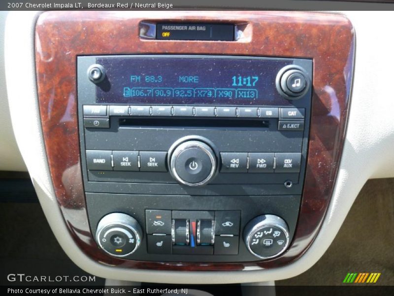 Bordeaux Red / Neutral Beige 2007 Chevrolet Impala LT