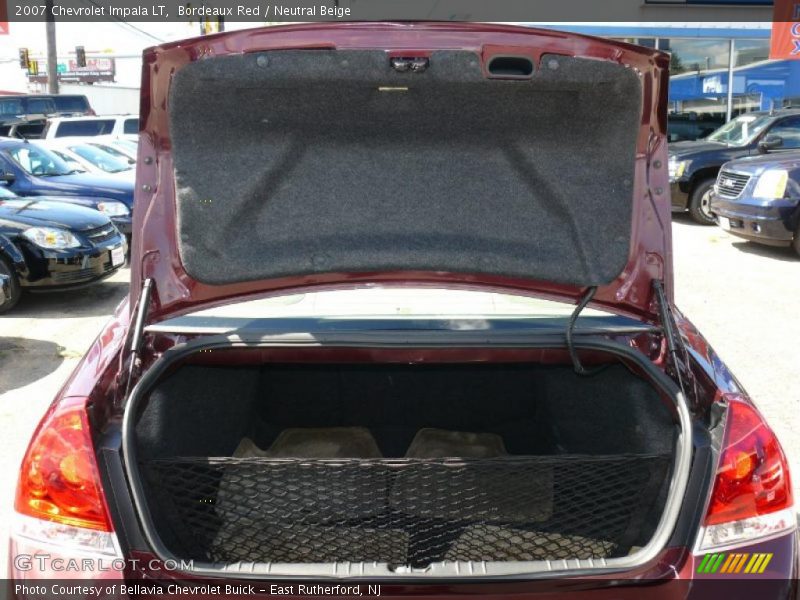 Bordeaux Red / Neutral Beige 2007 Chevrolet Impala LT