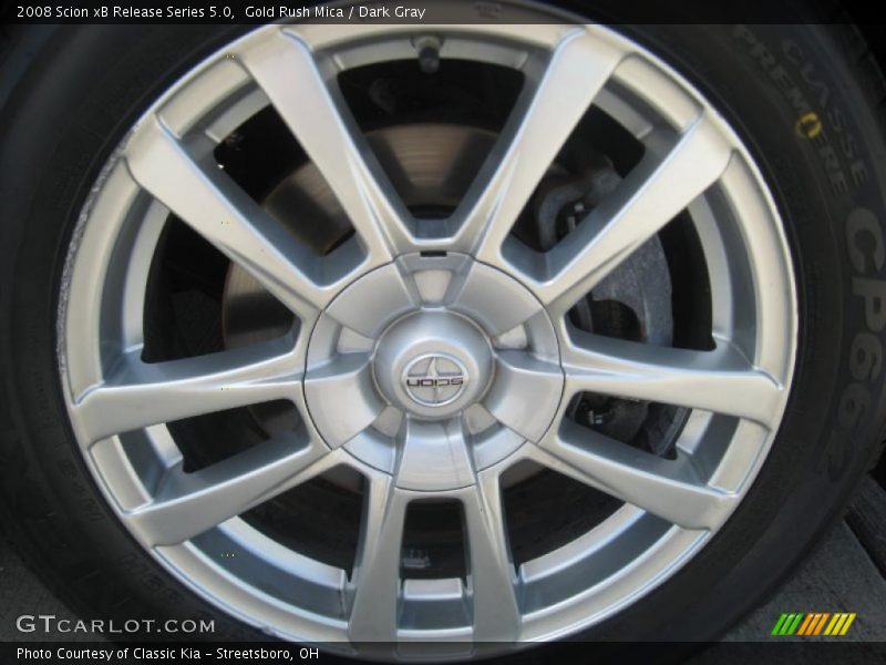 Gold Rush Mica / Dark Gray 2008 Scion xB Release Series 5.0