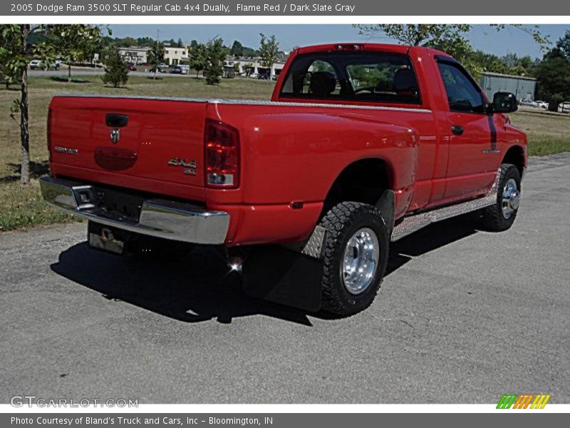 Flame Red / Dark Slate Gray 2005 Dodge Ram 3500 SLT Regular Cab 4x4 Dually