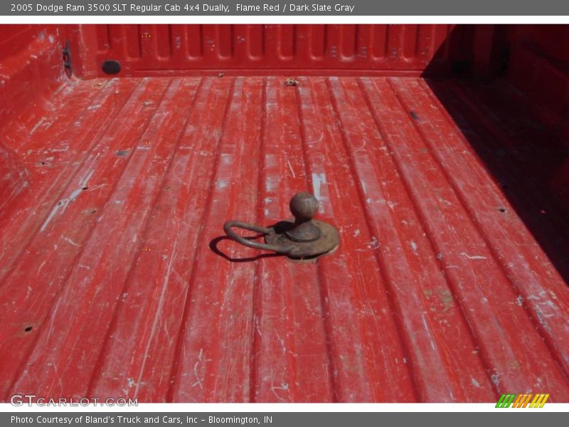 Flame Red / Dark Slate Gray 2005 Dodge Ram 3500 SLT Regular Cab 4x4 Dually