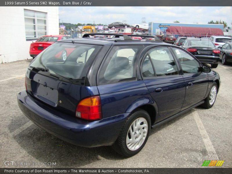 Dark Blue / Gray 1999 Saturn S Series SW2 Wagon