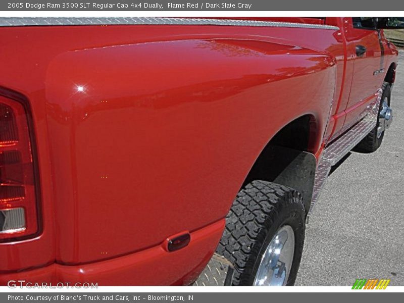 Flame Red / Dark Slate Gray 2005 Dodge Ram 3500 SLT Regular Cab 4x4 Dually