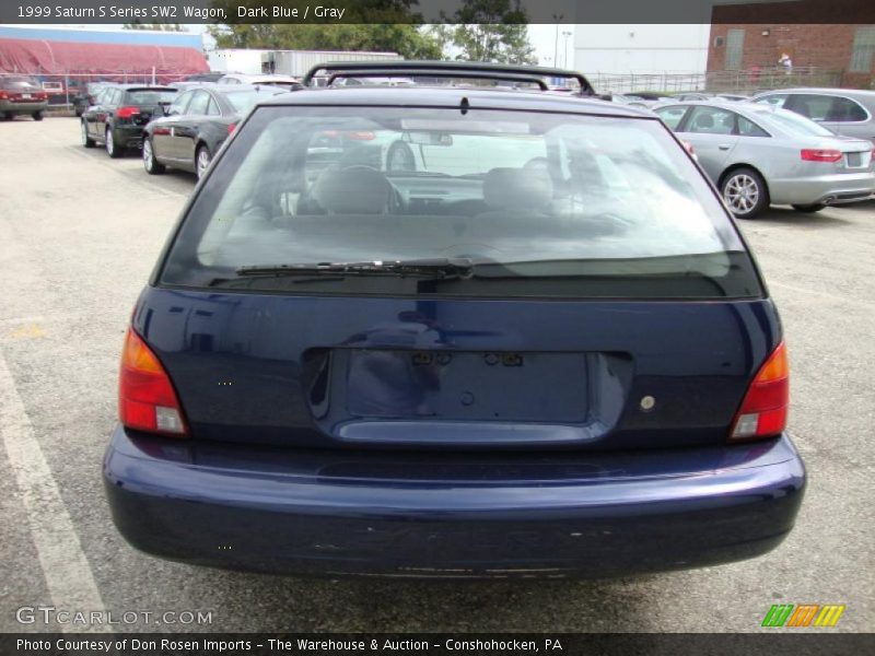 Dark Blue / Gray 1999 Saturn S Series SW2 Wagon