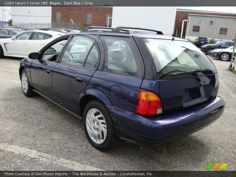 Dark Blue / Gray 1999 Saturn S Series SW2 Wagon