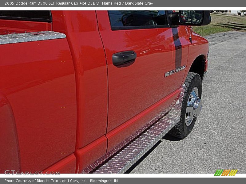 Flame Red / Dark Slate Gray 2005 Dodge Ram 3500 SLT Regular Cab 4x4 Dually