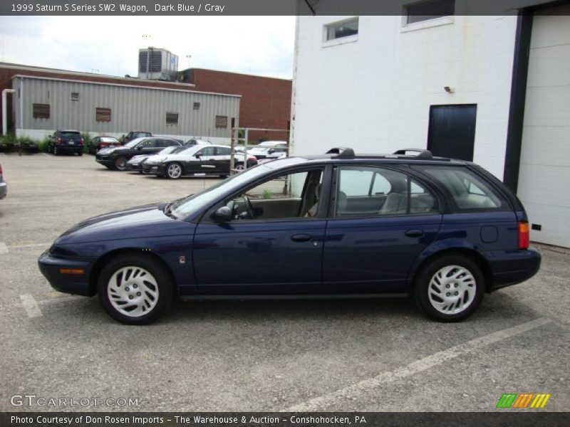 Dark Blue / Gray 1999 Saturn S Series SW2 Wagon