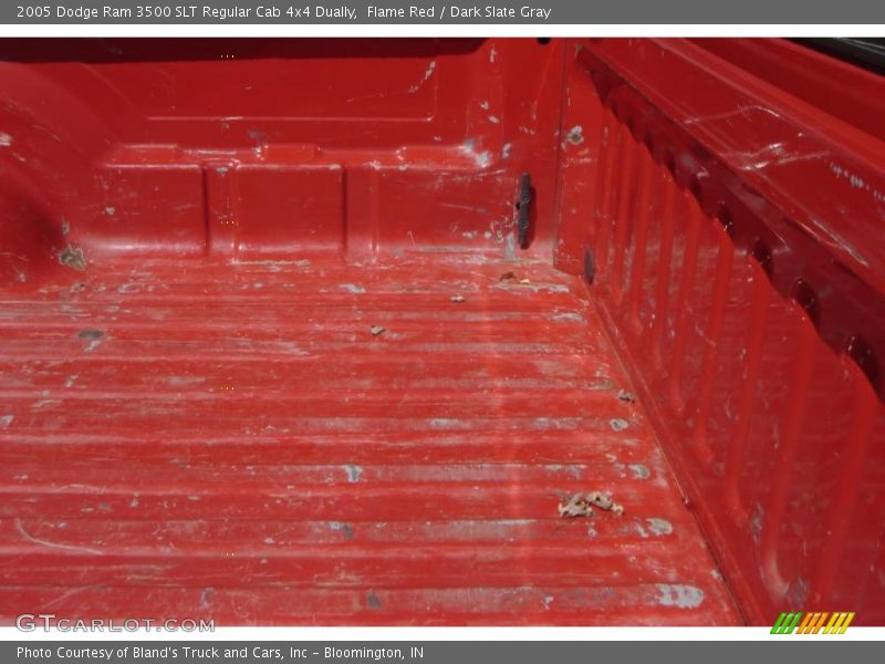 Flame Red / Dark Slate Gray 2005 Dodge Ram 3500 SLT Regular Cab 4x4 Dually