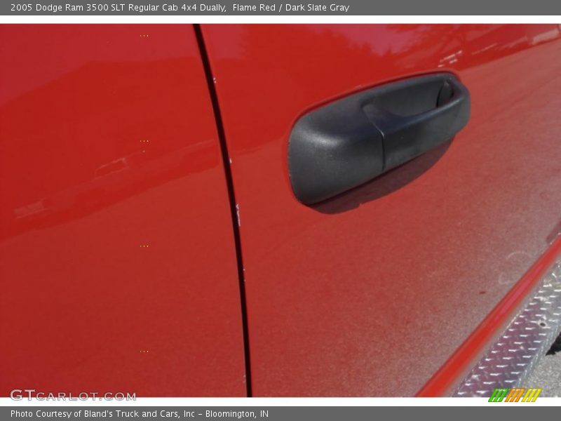 Flame Red / Dark Slate Gray 2005 Dodge Ram 3500 SLT Regular Cab 4x4 Dually