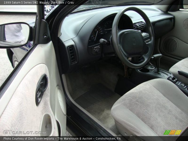 Dark Blue / Gray 1999 Saturn S Series SW2 Wagon