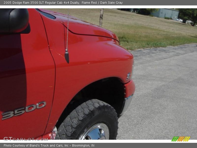 Flame Red / Dark Slate Gray 2005 Dodge Ram 3500 SLT Regular Cab 4x4 Dually