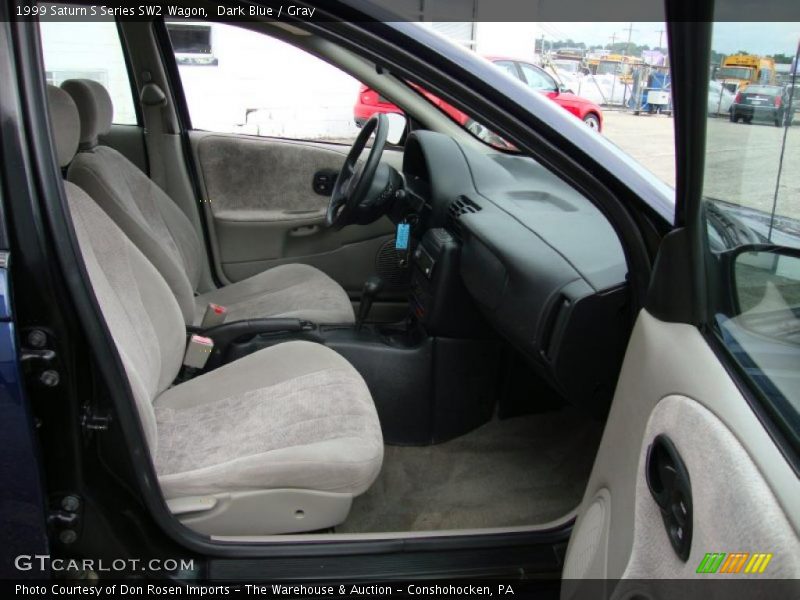 Dark Blue / Gray 1999 Saturn S Series SW2 Wagon