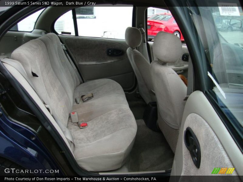 Dark Blue / Gray 1999 Saturn S Series SW2 Wagon