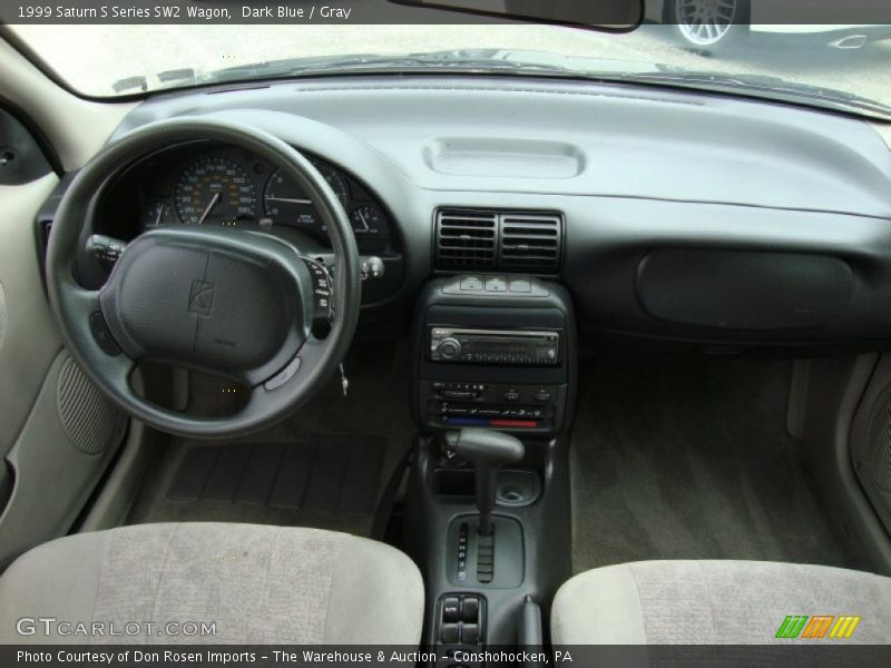 Dark Blue / Gray 1999 Saturn S Series SW2 Wagon