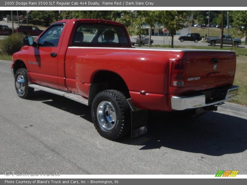Flame Red / Dark Slate Gray 2005 Dodge Ram 3500 SLT Regular Cab 4x4 Dually