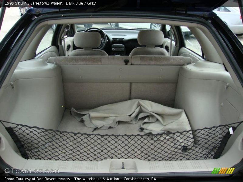 Dark Blue / Gray 1999 Saturn S Series SW2 Wagon