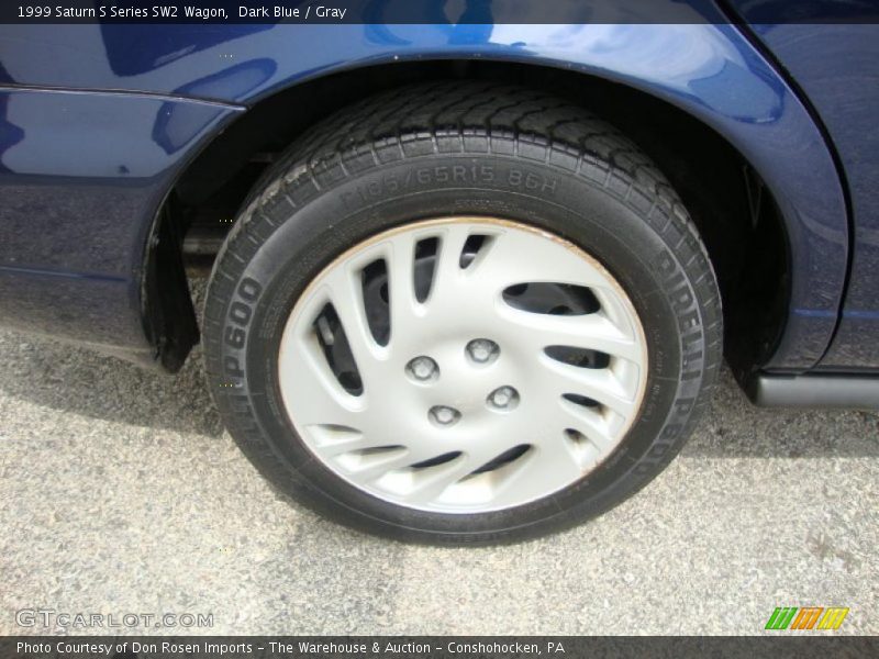 Dark Blue / Gray 1999 Saturn S Series SW2 Wagon