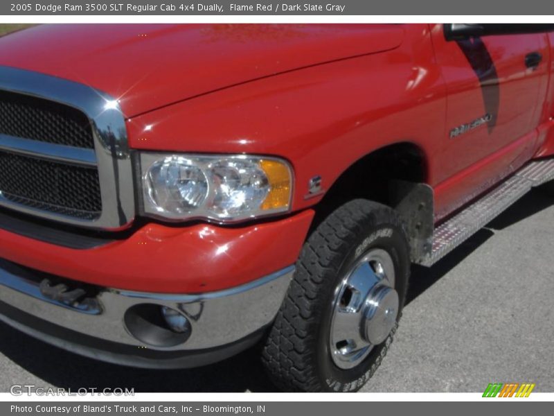 Flame Red / Dark Slate Gray 2005 Dodge Ram 3500 SLT Regular Cab 4x4 Dually