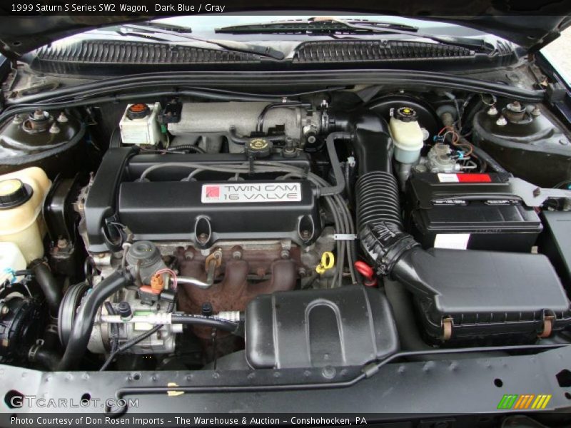 Dark Blue / Gray 1999 Saturn S Series SW2 Wagon