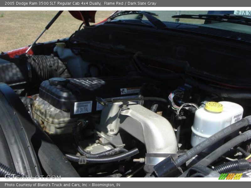 Flame Red / Dark Slate Gray 2005 Dodge Ram 3500 SLT Regular Cab 4x4 Dually