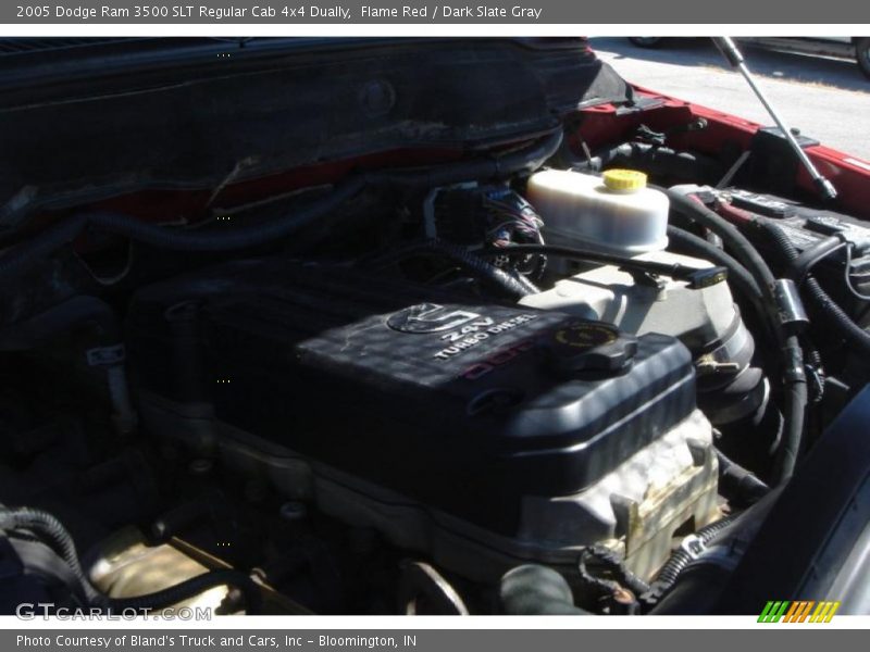 Flame Red / Dark Slate Gray 2005 Dodge Ram 3500 SLT Regular Cab 4x4 Dually