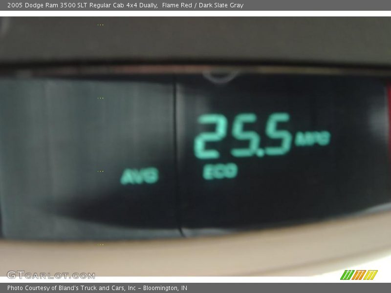 Flame Red / Dark Slate Gray 2005 Dodge Ram 3500 SLT Regular Cab 4x4 Dually