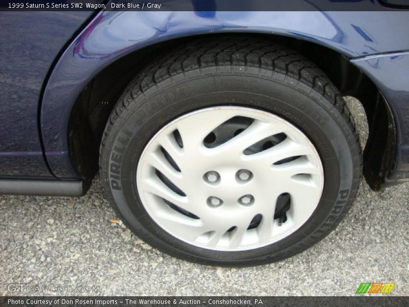 Dark Blue / Gray 1999 Saturn S Series SW2 Wagon