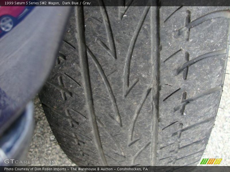 Dark Blue / Gray 1999 Saturn S Series SW2 Wagon