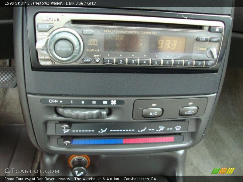 Dark Blue / Gray 1999 Saturn S Series SW2 Wagon