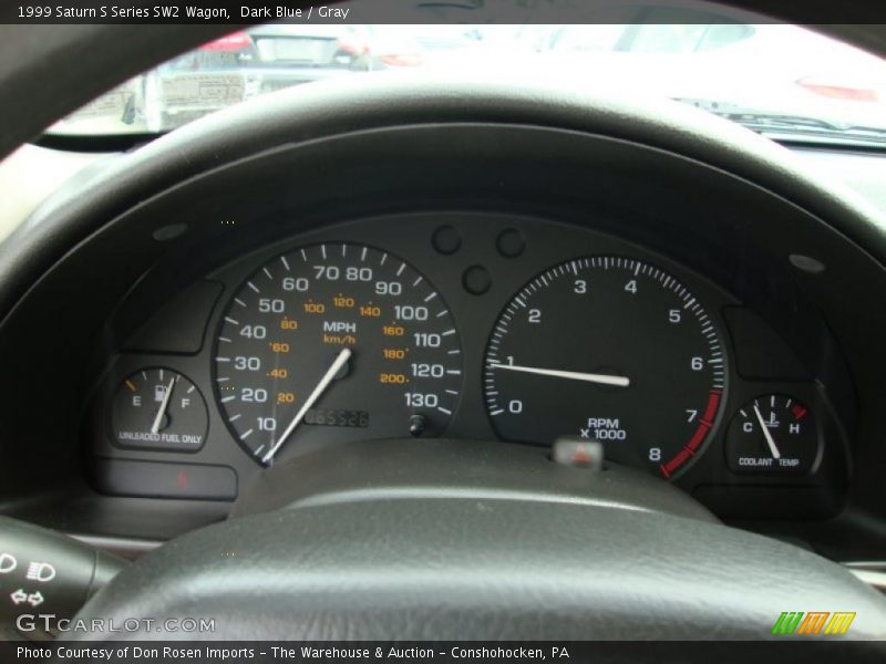 Dark Blue / Gray 1999 Saturn S Series SW2 Wagon
