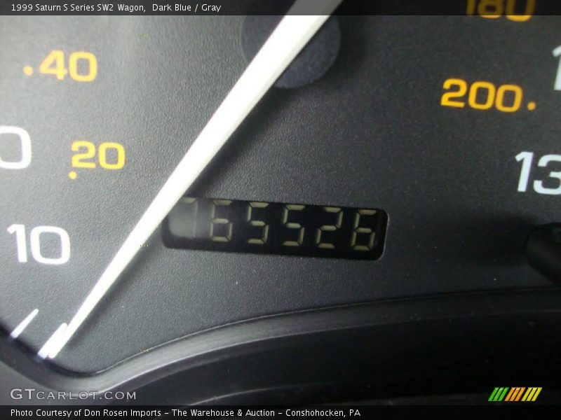 Dark Blue / Gray 1999 Saturn S Series SW2 Wagon