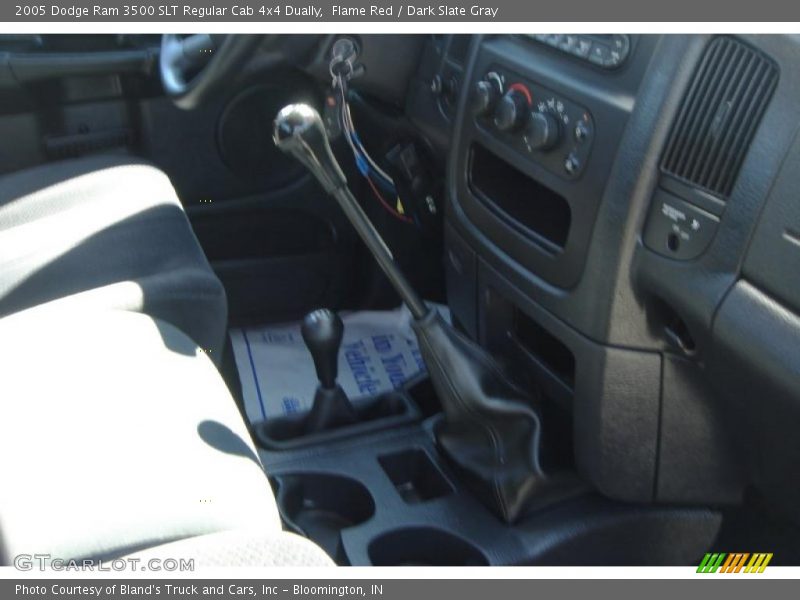 Flame Red / Dark Slate Gray 2005 Dodge Ram 3500 SLT Regular Cab 4x4 Dually