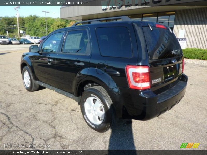 Black / Charcoal Black 2010 Ford Escape XLT V6 4WD