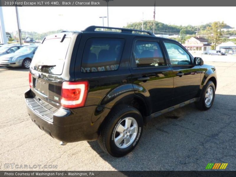 Black / Charcoal Black 2010 Ford Escape XLT V6 4WD