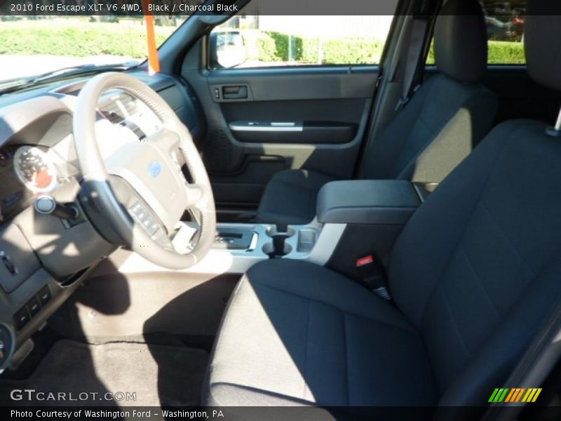 Black / Charcoal Black 2010 Ford Escape XLT V6 4WD