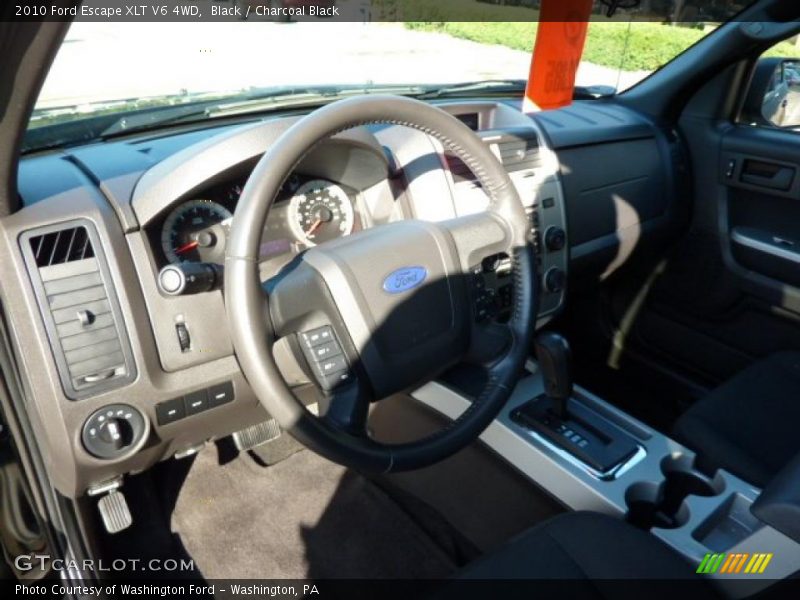 Black / Charcoal Black 2010 Ford Escape XLT V6 4WD