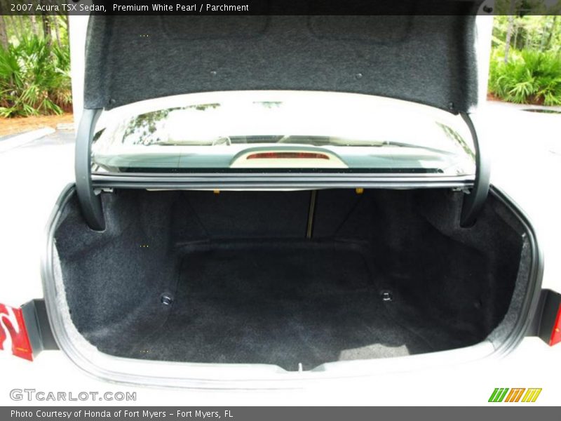 Premium White Pearl / Parchment 2007 Acura TSX Sedan