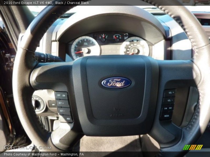 Black / Charcoal Black 2010 Ford Escape XLT V6 4WD